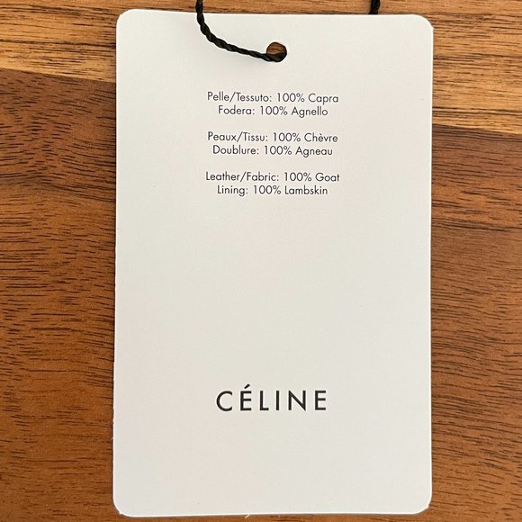 Celine Medium Classic Box in Antarctic Goat - Picture 14 of 16